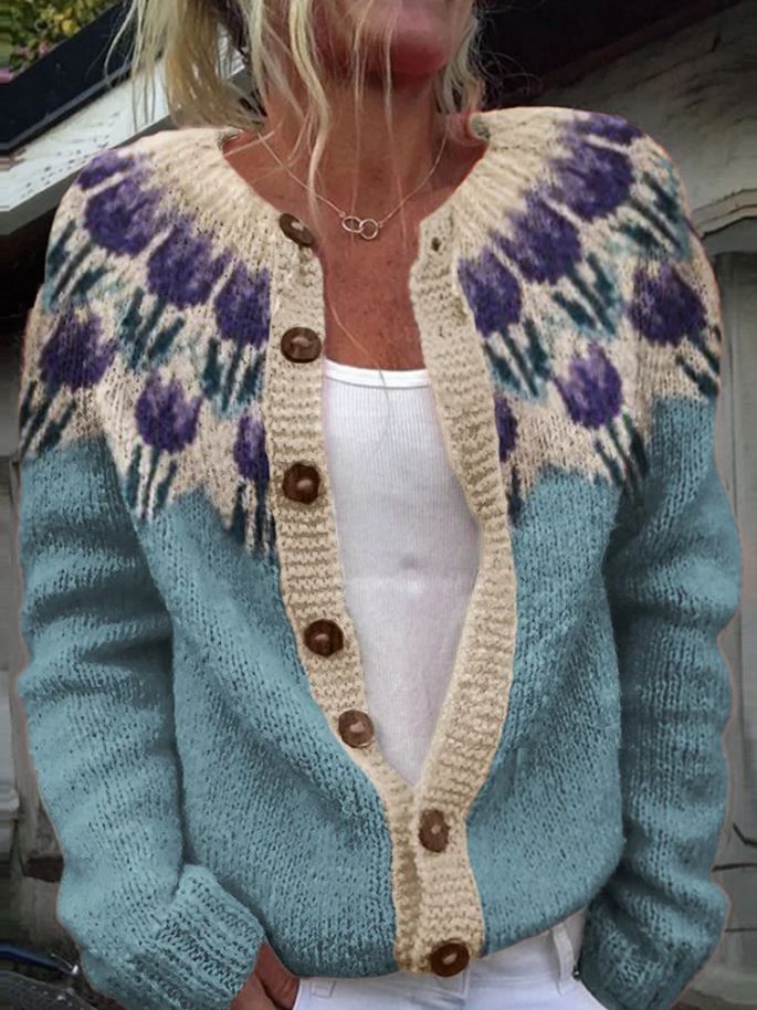 Keysha | Floral Patterned Vest